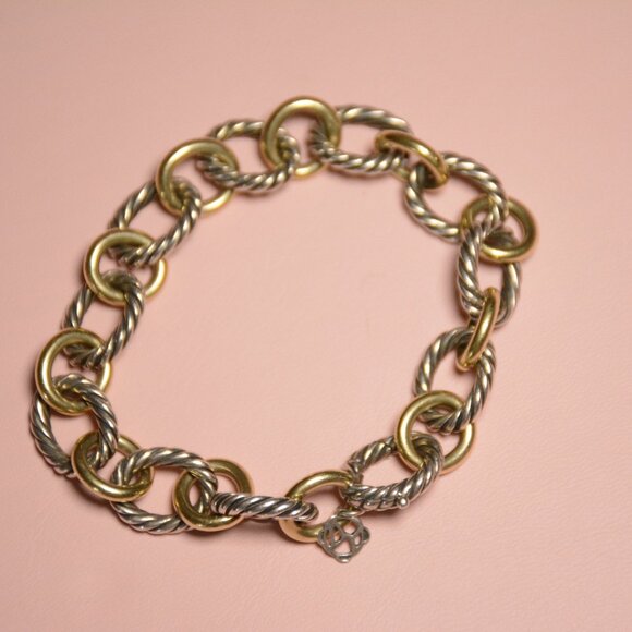 David Yurman Oval Link Chain Bracelet - Picture 3 of 9
